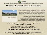 Rossano Pazzagli - Venerdì 24 ore 18.00 Sala del Consiglio Comunale