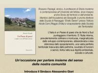 Rossano Pazzagli - Venerdì 24 ore 18.00 Sala del Consiglio Comunale