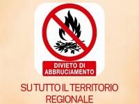 Proroga divieto di abbruciamento fino al 13 settembre