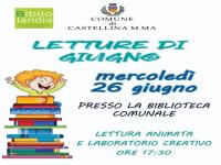 Letture di Giugno in Biblioteca