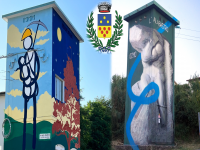 STREET ART a Castellina Marittima al TG3 - Toscana