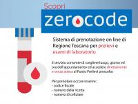 SISTEMA DI PRENOTAZIONE PRELIEVI "ZEROCODE"